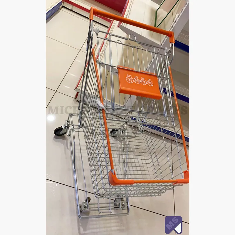 Stainless Steel Supermarket Trolley In Sonitpur